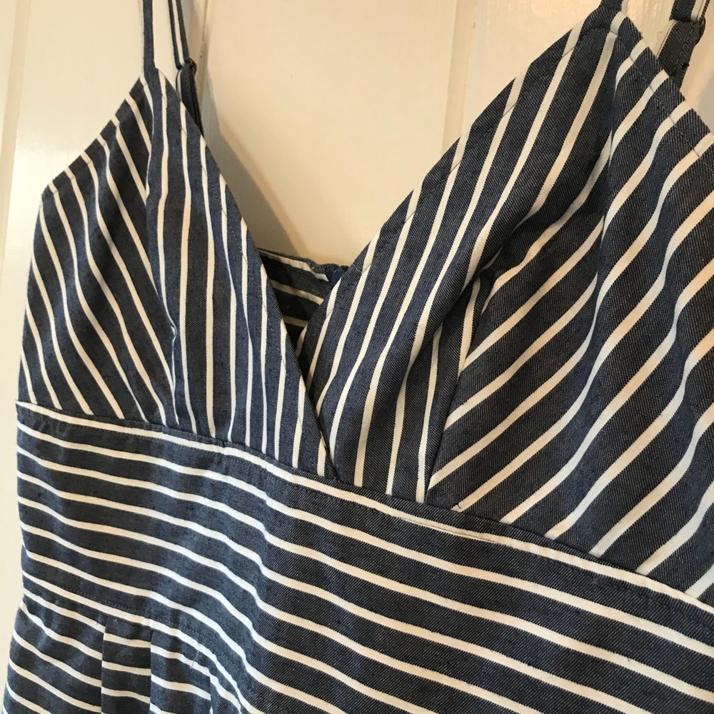Alex + Alex grey and white striped dress - Picture 5 of 5